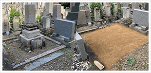 お墓の解体・撤去